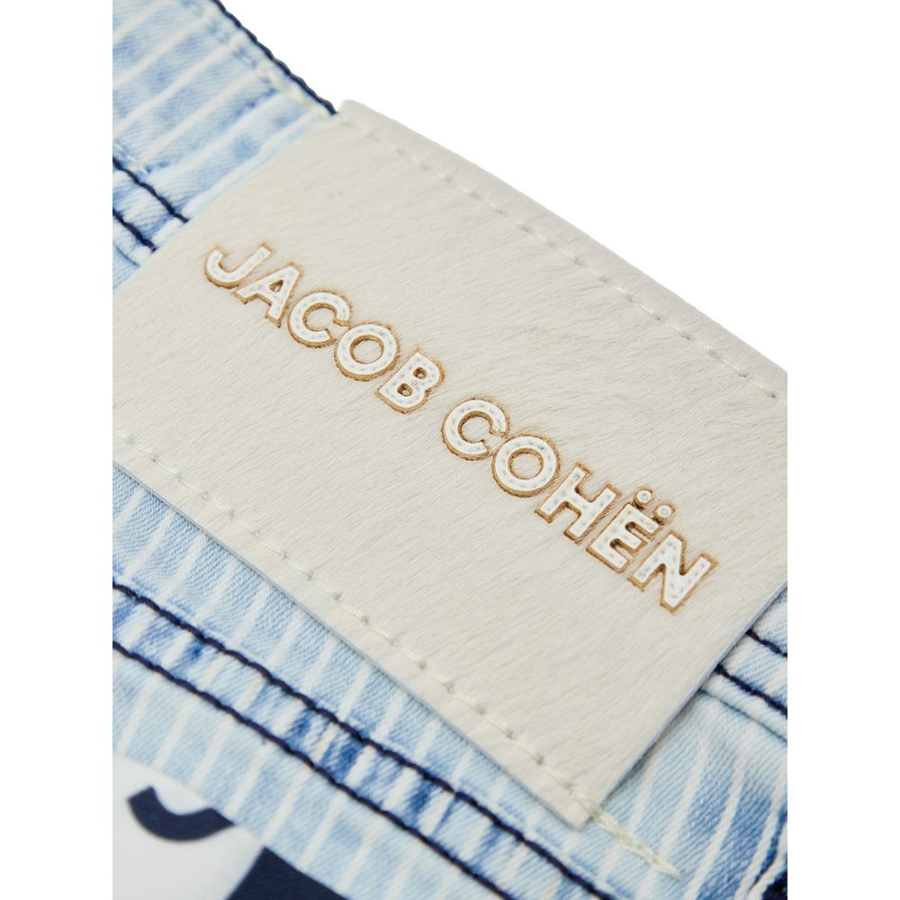 Jacob Cohen Blue Cotton Skinny Jeans | Regal Royce