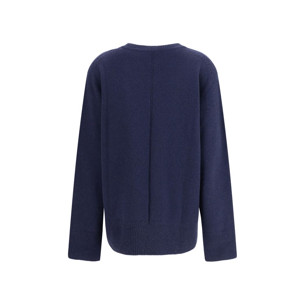 The Row Blue Wool Sweatshirt
