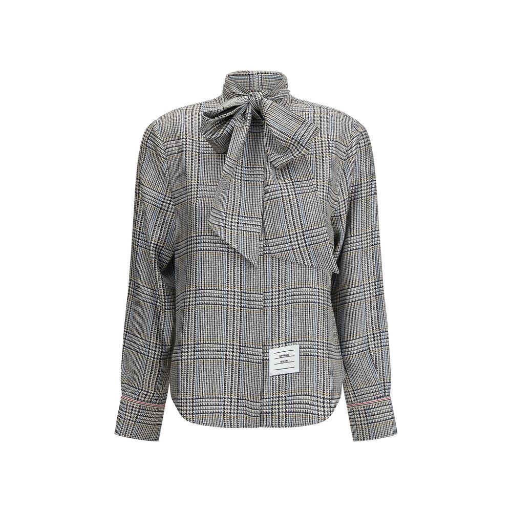 Thom Browne Beige Silk Dress Shirt | Regal Royce