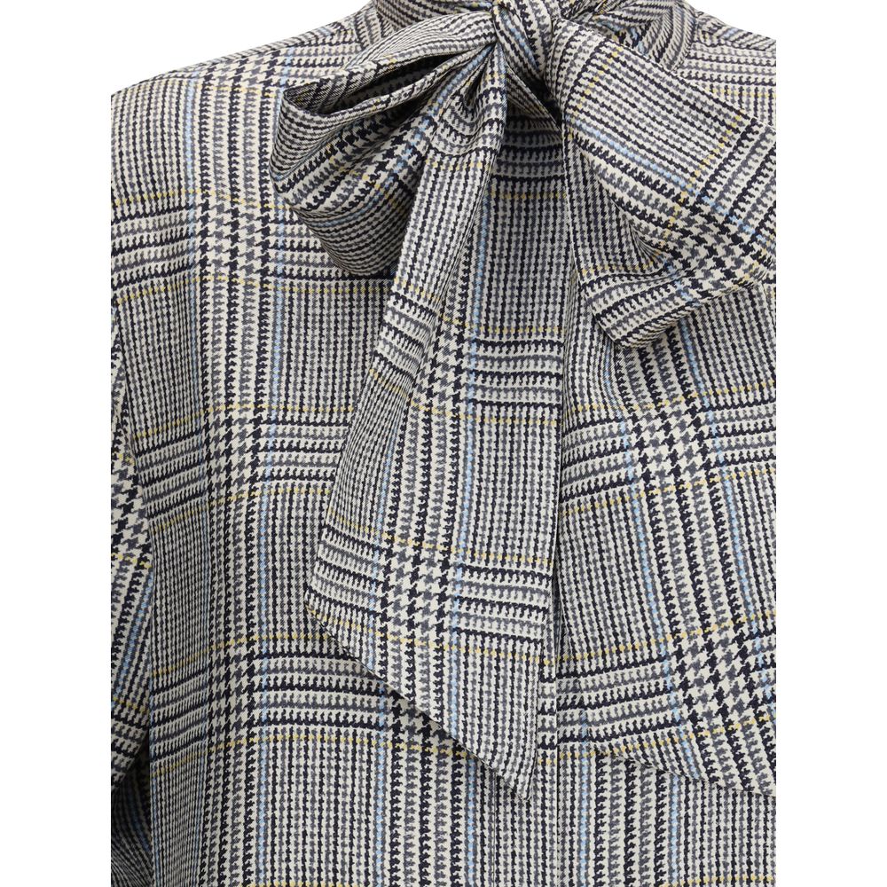 Thom Browne Beige Silk Dress Shirt | Regal Royce