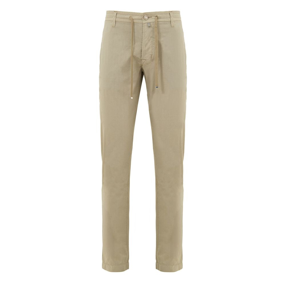 Jacob Cohen Beige Cotton Casual Pants | Regal Royce