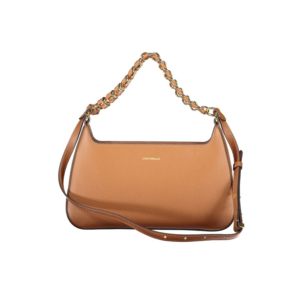 Coccinelle Marrone Leather Women Handbag | Regal Royce