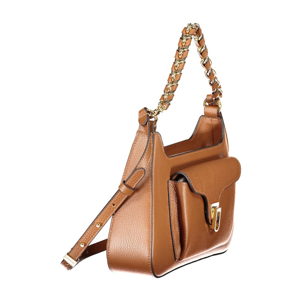 Coccinelle Marrone Leather Women Handbag | Regal Royce
