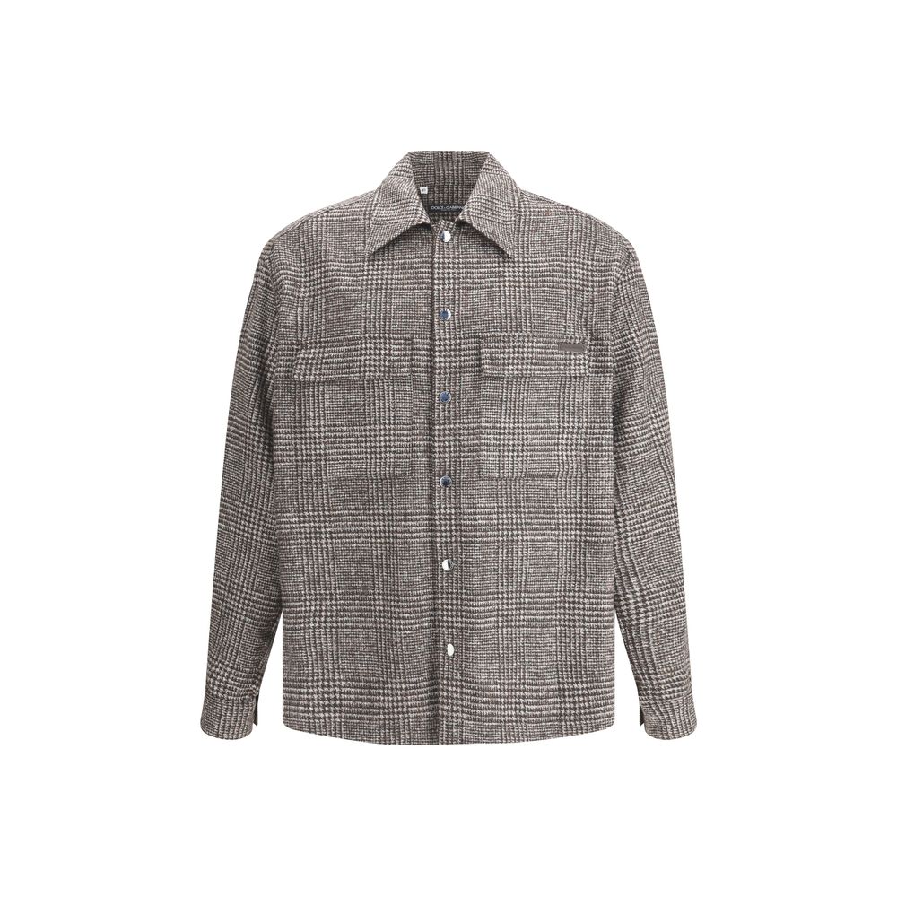 Dolce & Gabbana Multicolor Alpaca Vicugna Pacos Pattern Shirt