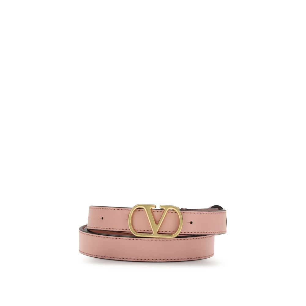 Valentino Garavani Multicolor Calf Leather Bos Taurus Thin Belt | Regal Royce
