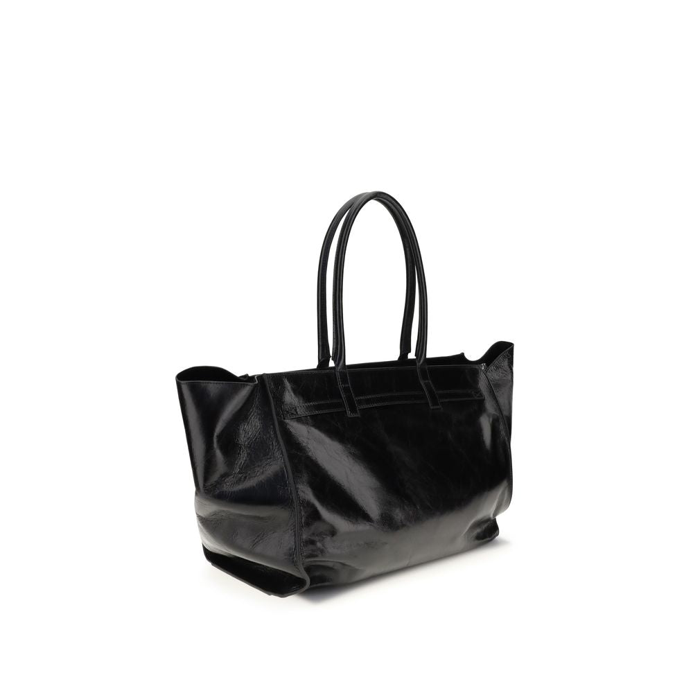 Benedetta Bruzziches Black Calf Leather Bos Taurus Shoulder Bag | Regal Royce