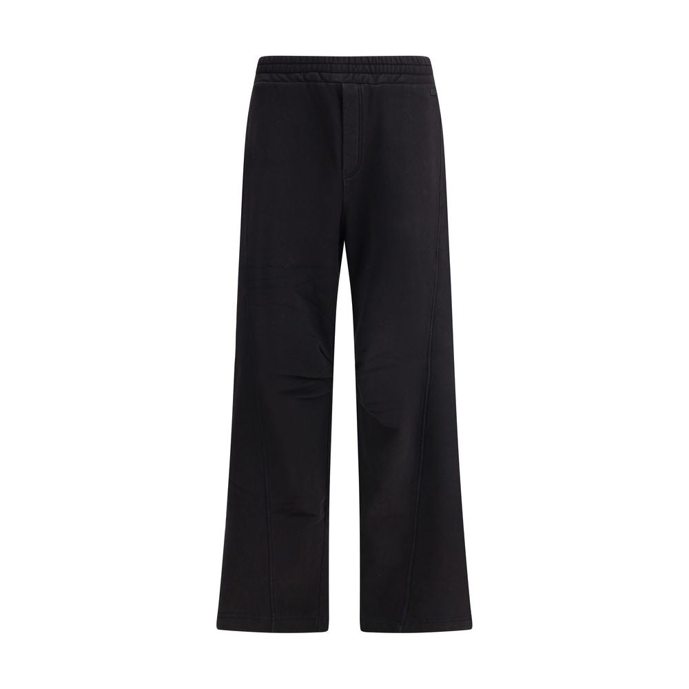 Dolce & Gabbana Black Cotton Casual Pants | Regal Royce