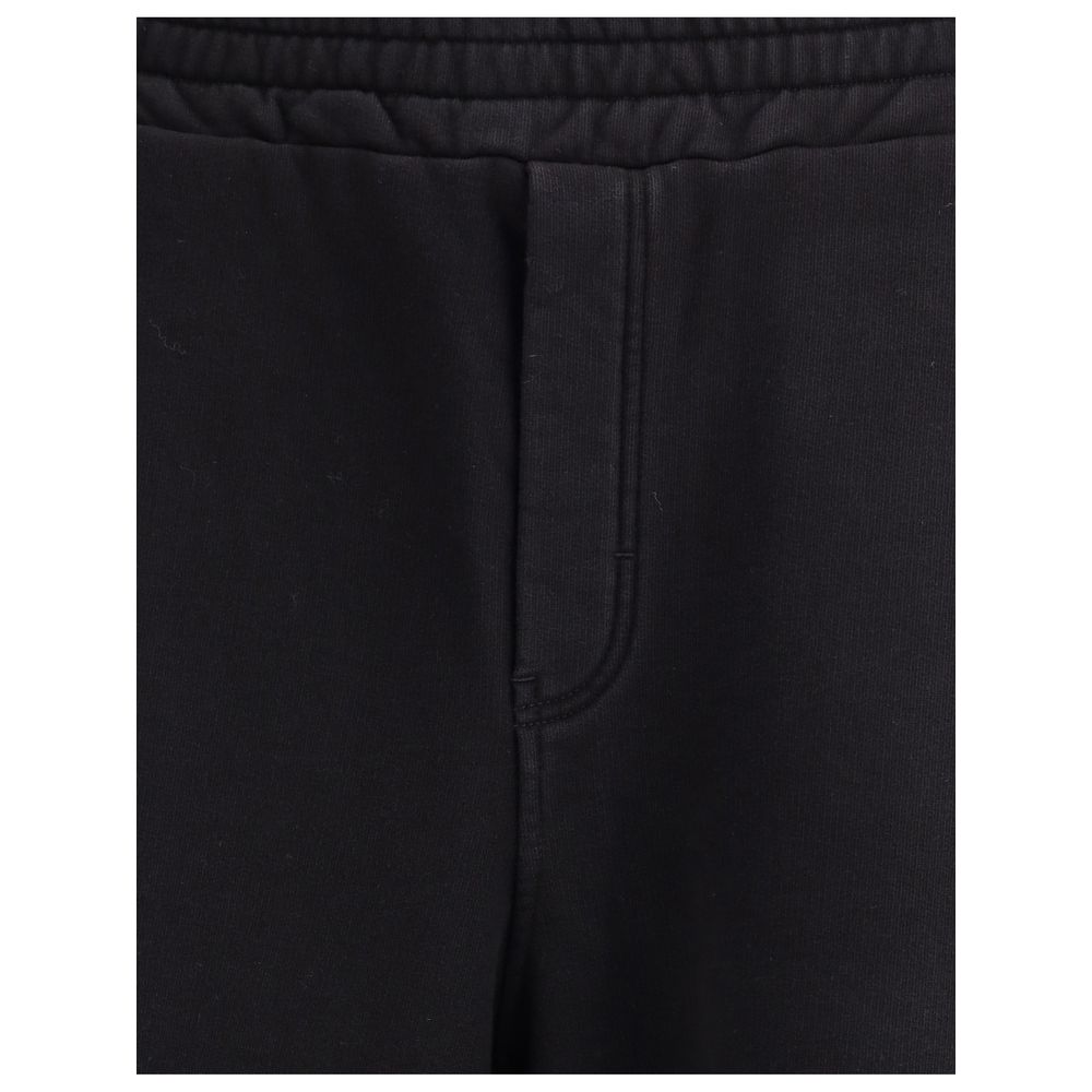 Dolce & Gabbana Black Cotton Casual Pants | Regal Royce