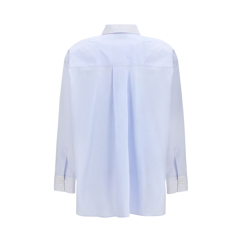 Forte_Forte Light Blue Cotton Dress Shirt | Regal Royce