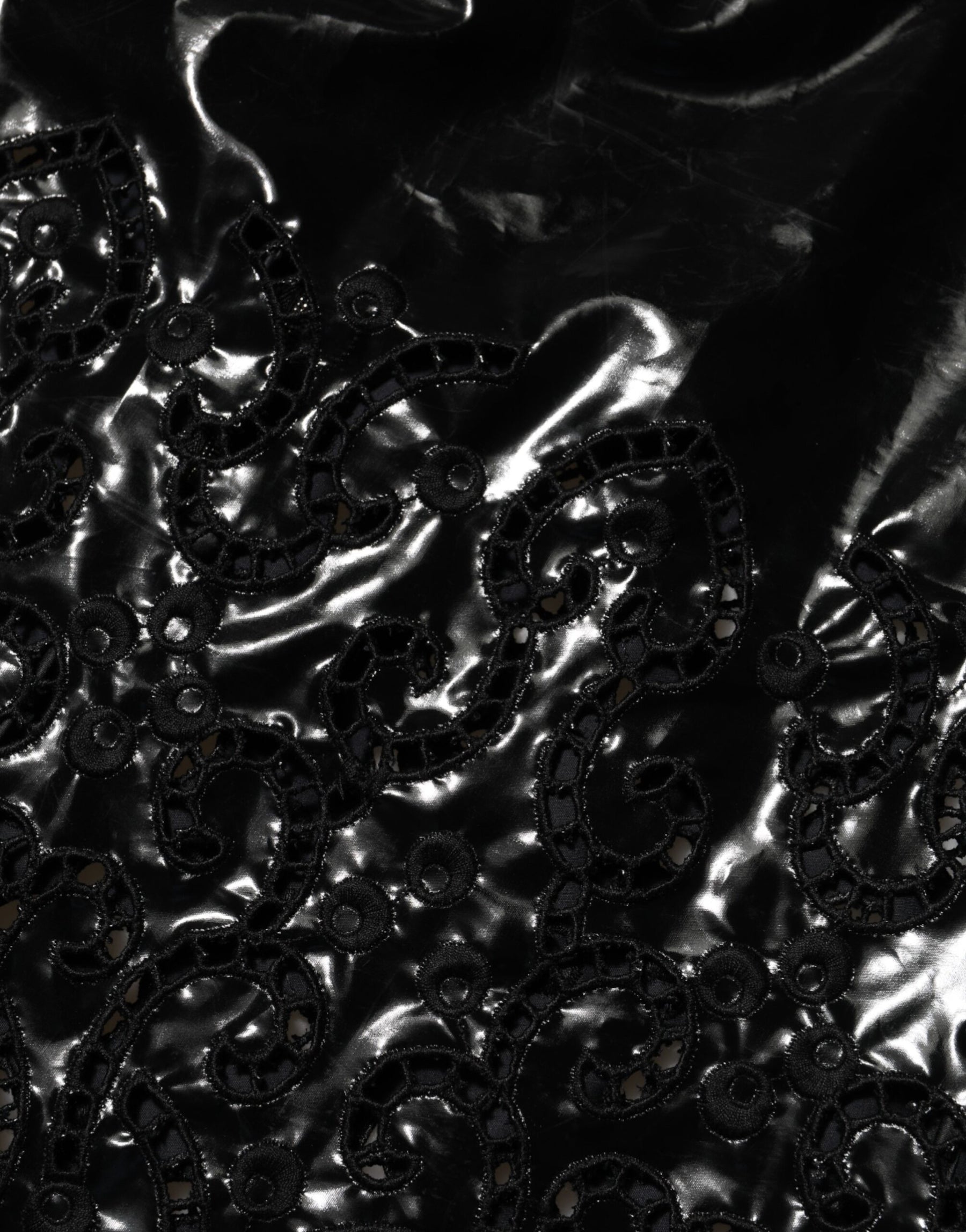 Dolce & Gabbana Black Cut Out A-line Sheath Mini Dress | Regal Royce