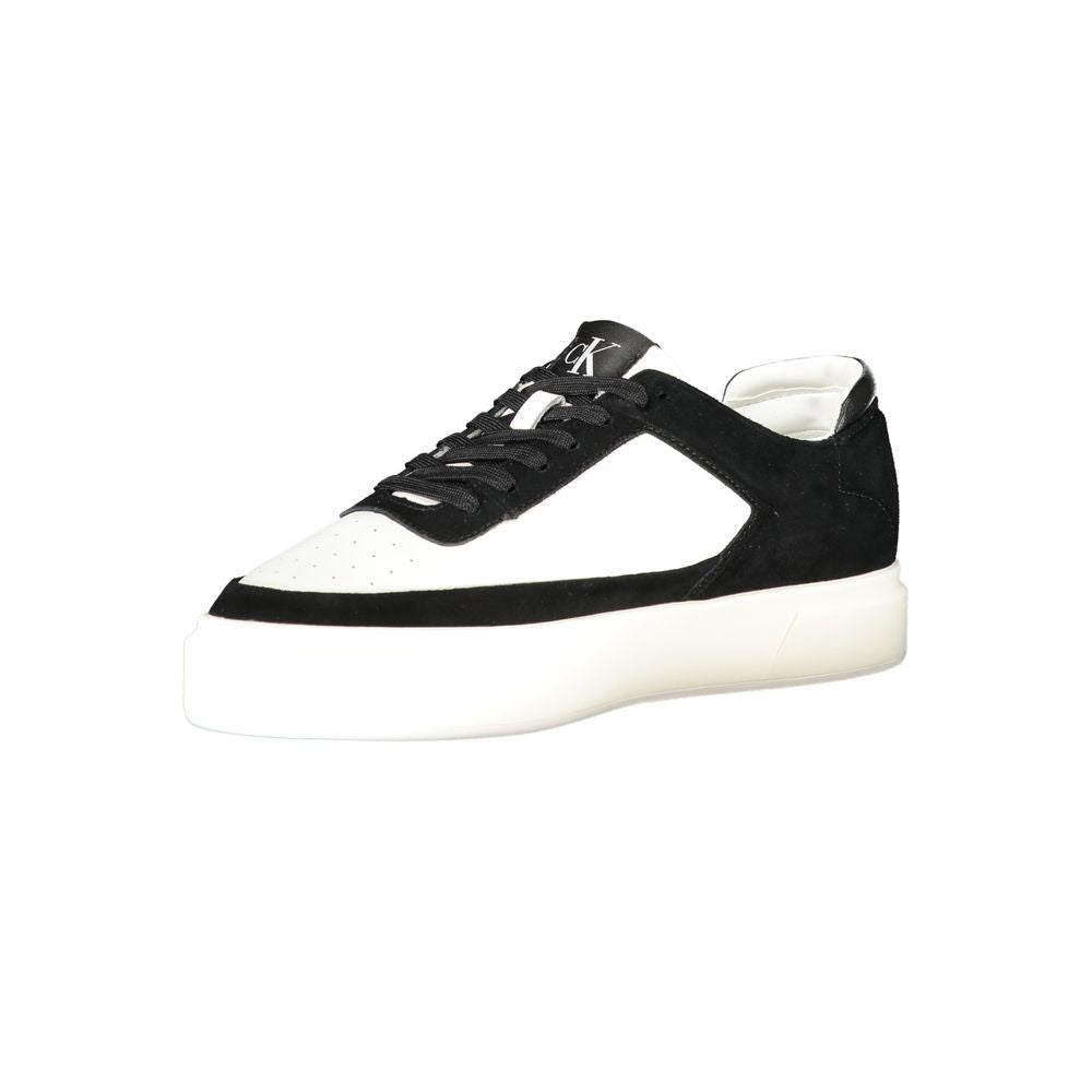 Calvin Klein Bianco Polyurethane Men Sneaker | Regal Royce