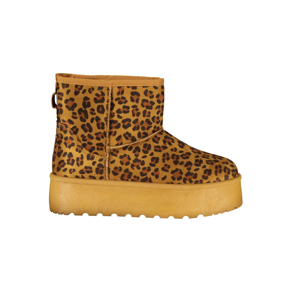 Laura Biagiotti Marrone Polyester Women Ankle Boot | Regal Royce