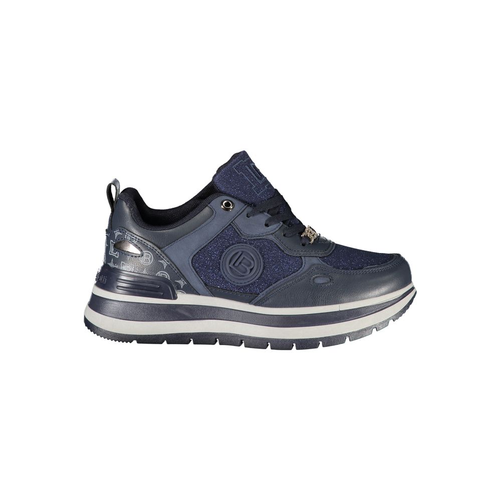 Laura Biagiotti Blue Polyester Women Sneaker | Regal Royce