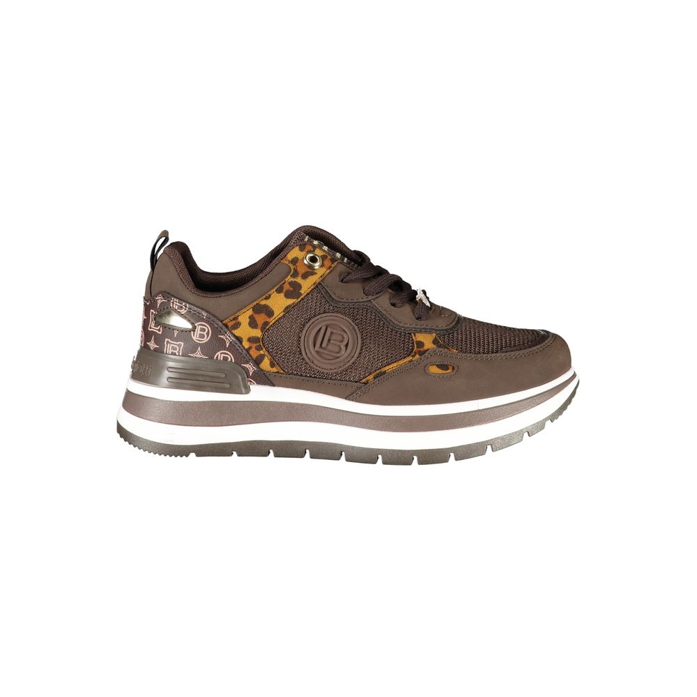 Laura Biagiotti Marrone Poliuretano Women Sneaker | Regal Royce