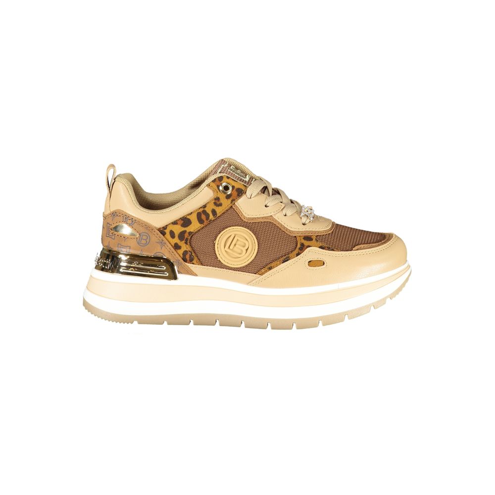 Laura Biagiotti Marrone Polyurethane Women Sneaker | Regal Royce