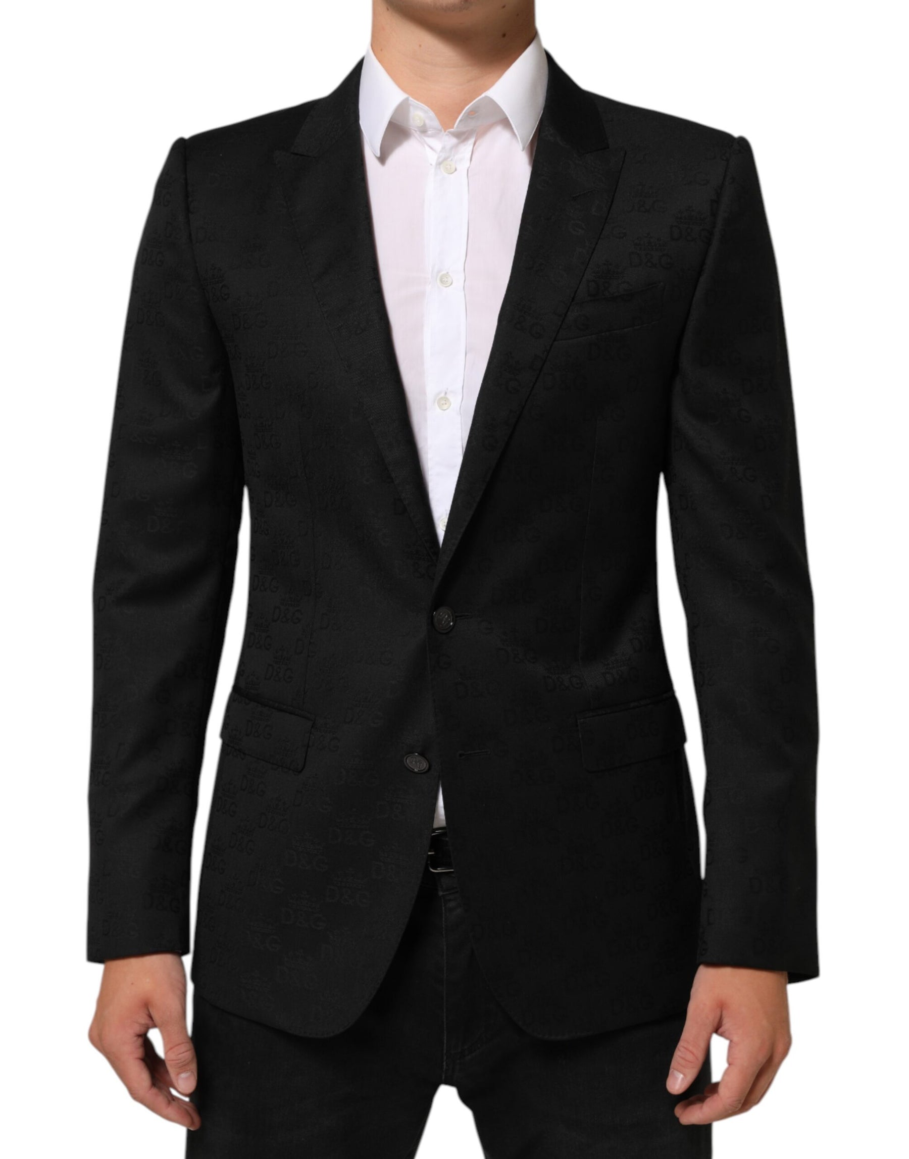 Dolce & Gabbana Black MARTINI 2 Buttons Suit Jacket Blazer | Regal Royce