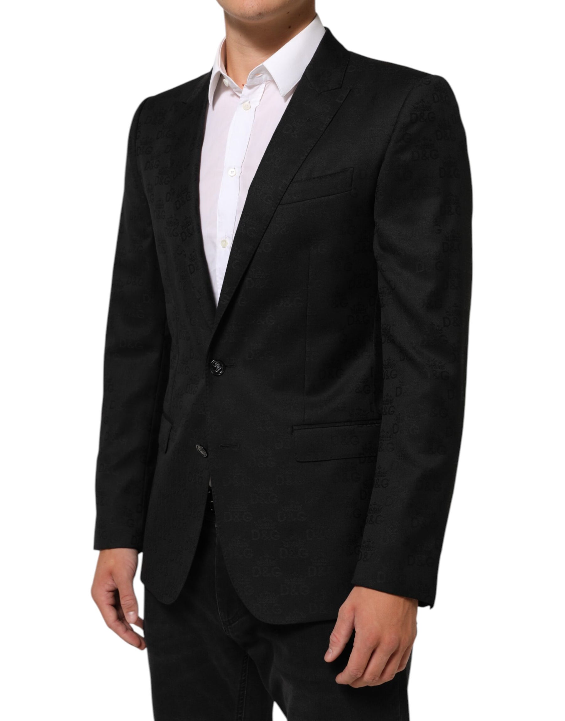 Dolce & Gabbana Black MARTINI 2 Buttons Suit Jacket Blazer | Regal Royce