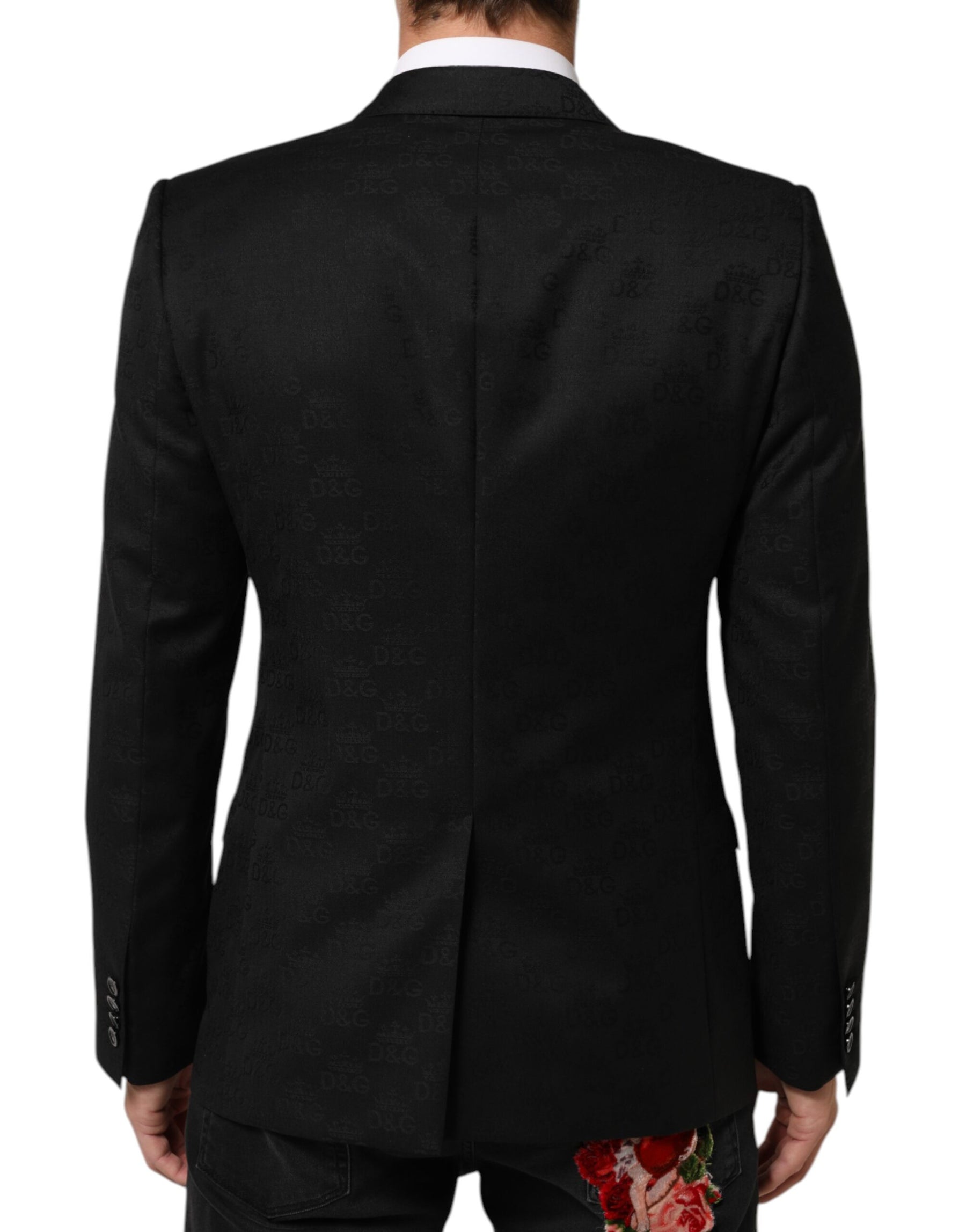 Dolce & Gabbana Black MARTINI 2 Buttons Suit Jacket Blazer | Regal Royce