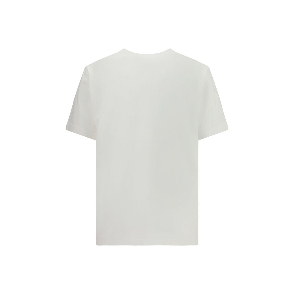 Autry White Cotton T-Shirt