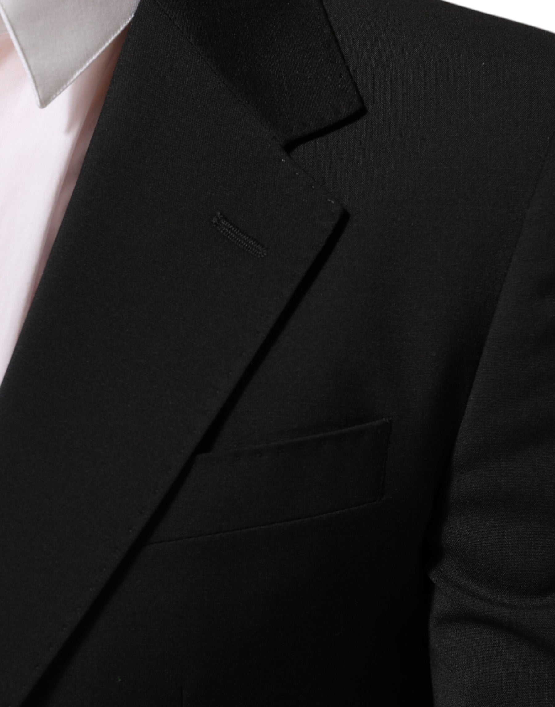 Dolce & Gabbana Black STAFF 2 Buttons Suit Jacket Blazer | Regal Royce