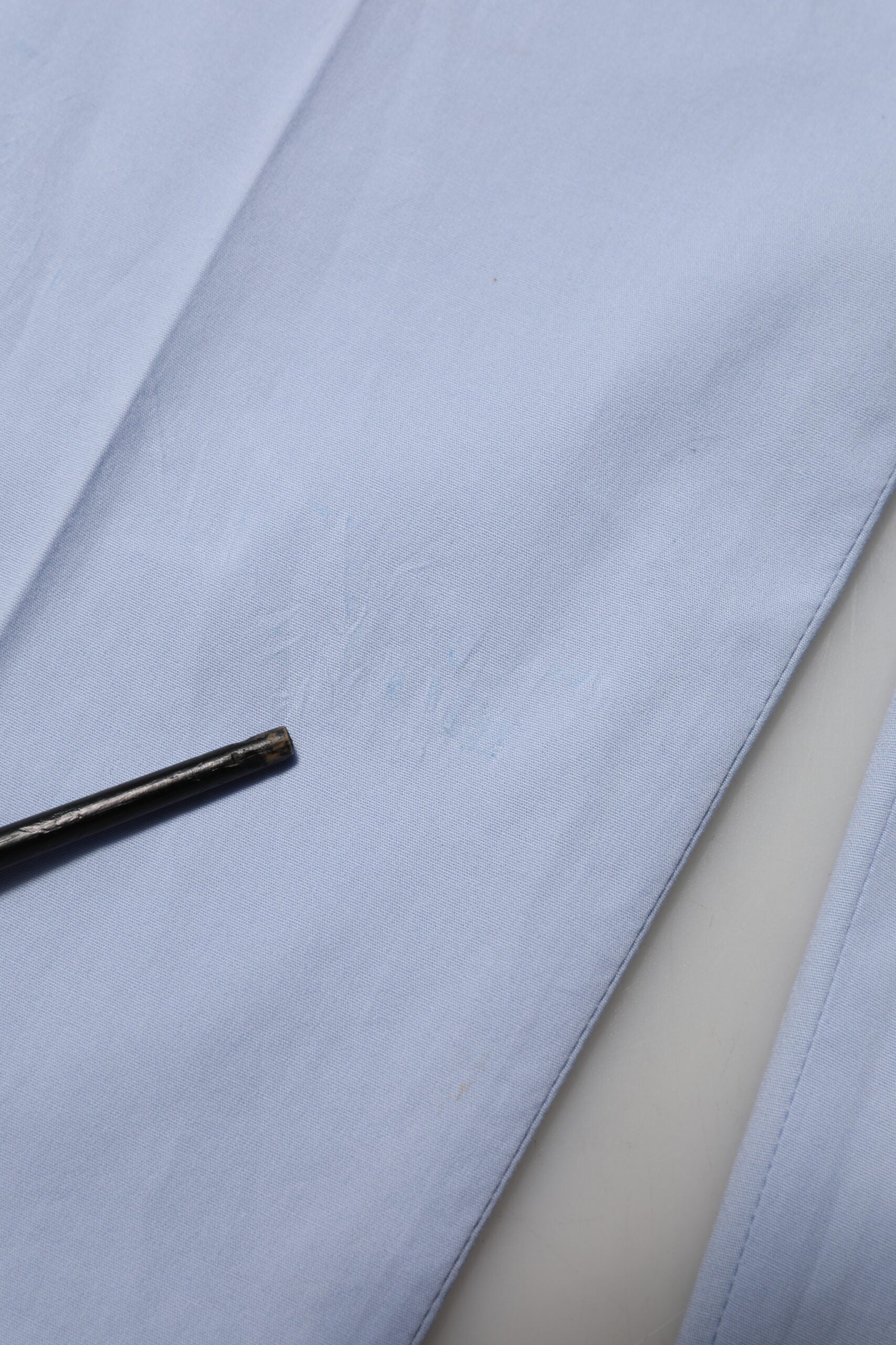 Dolce & Gabbana Light Blue Cotton Stretch Tapered Men Trouser Pants | Regal Royce