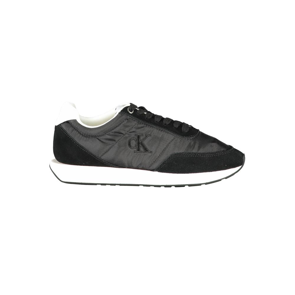 Calvin Klein Black Polyester Women Sneaker | Regal Royce
