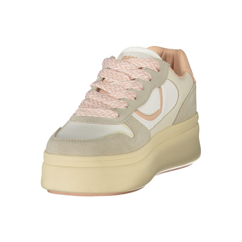 Blauer Bianco Poliuretano Woman Sneaker | Regal Royce