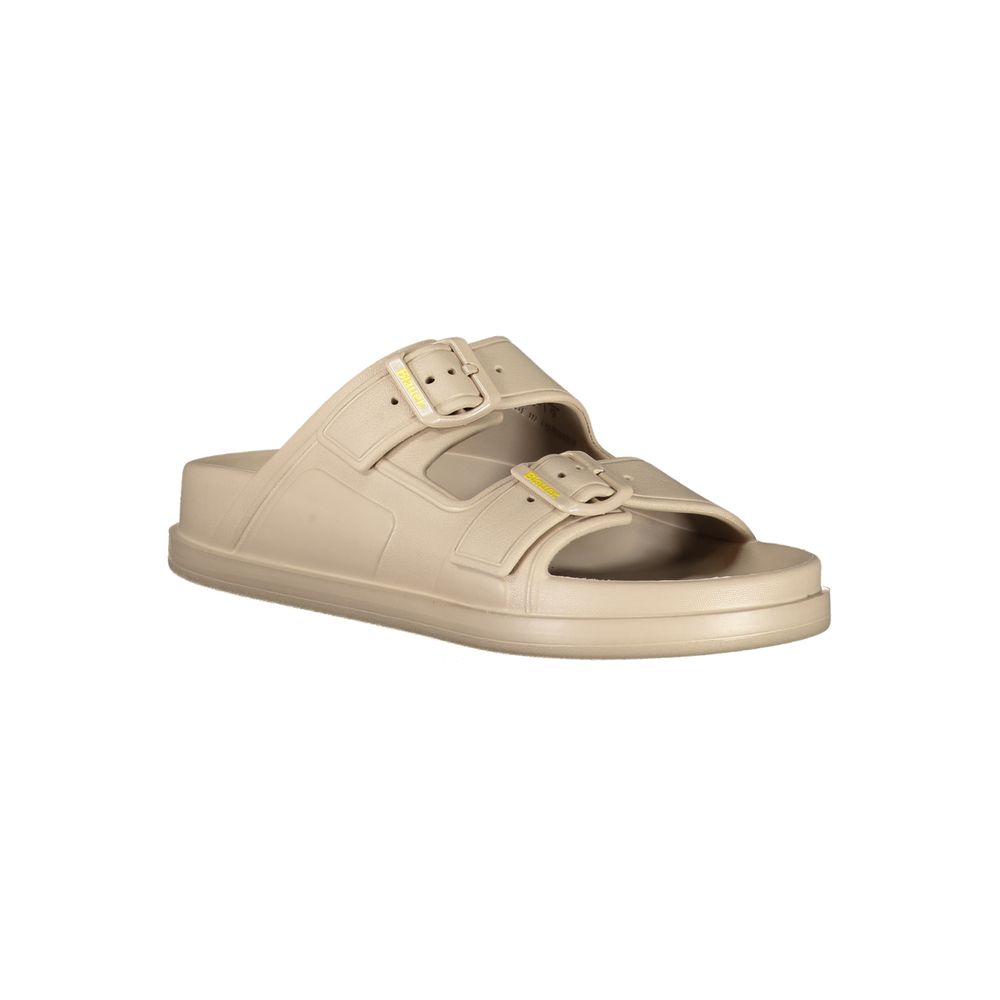 Blauer Beige Polyurethane Women Slipper | Regal Royce
