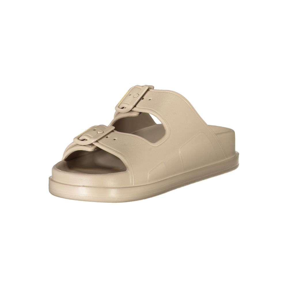Blauer Beige Polyurethane Women Slipper | Regal Royce