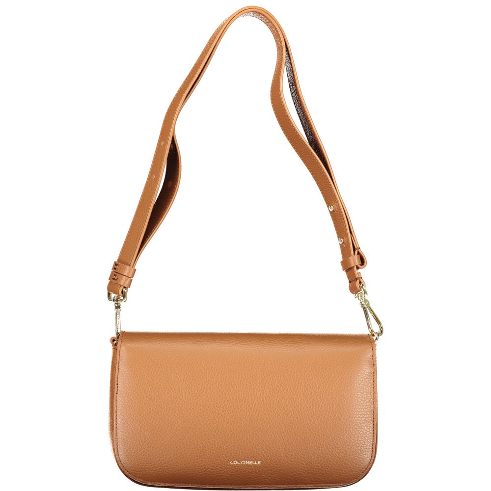 Coccinelle Marrone Leather Women Handbag | Regal Royce