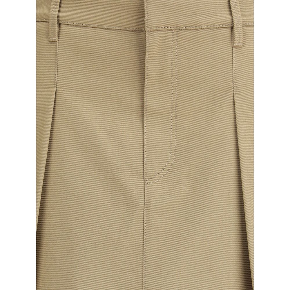 Brunello Cucinelli Beige Cotton Mini Skirt | Regal Royce