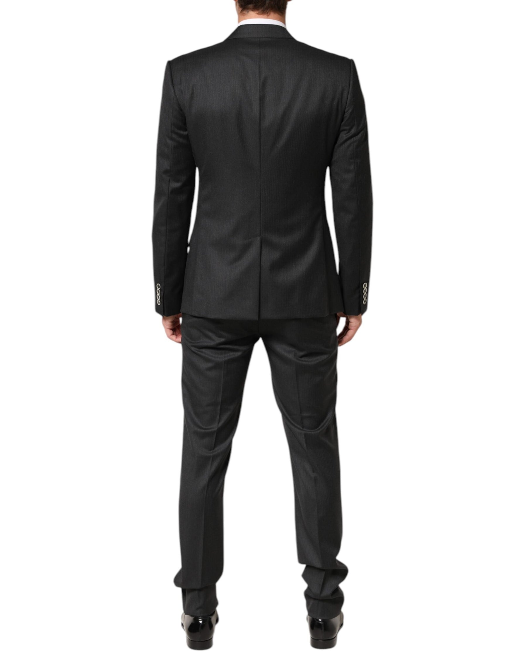 Dolce & Gabbana Black MARTINI 2 Buttons Suit 3 Piece Suit | Regal Royce