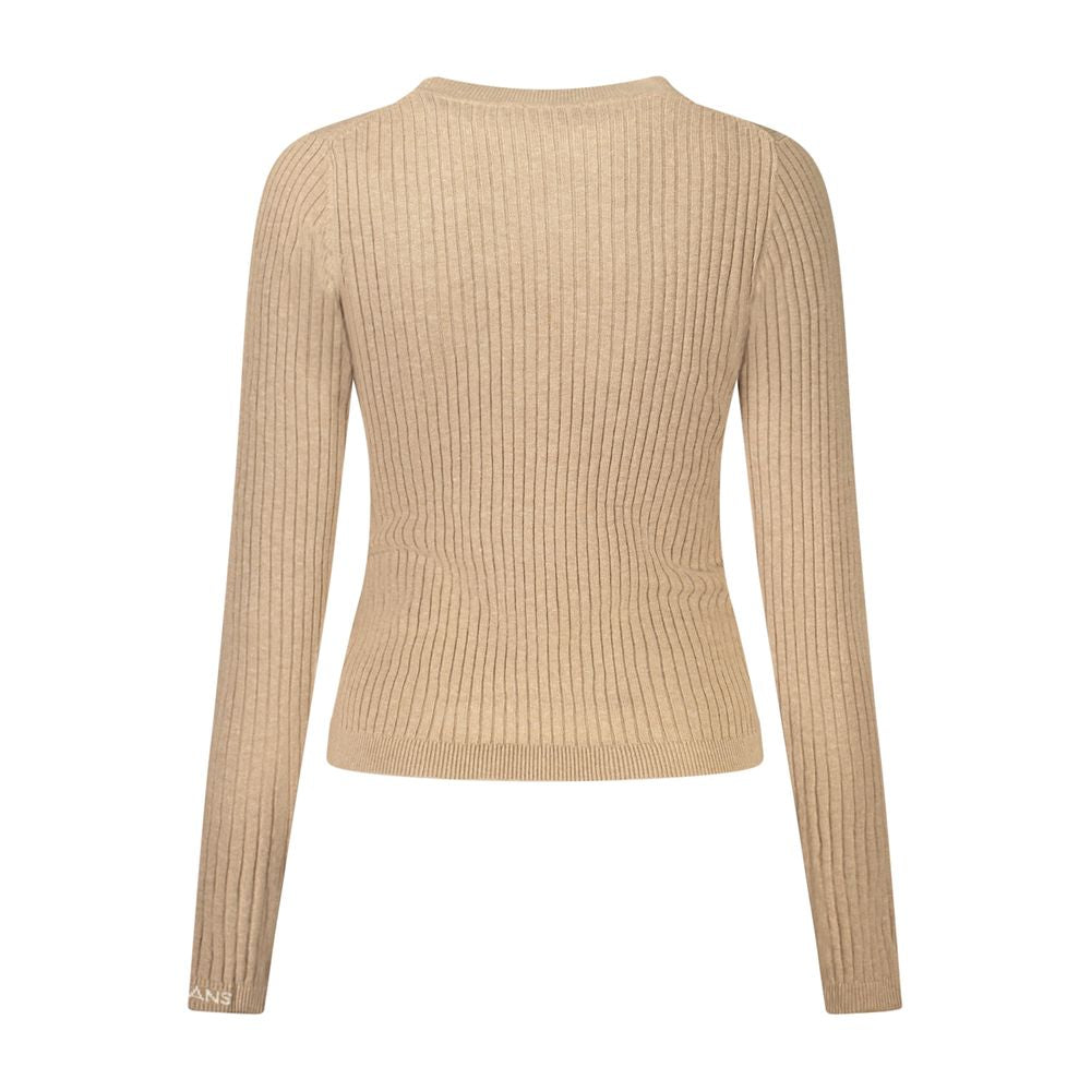 Pepe Jeans Beige Cotton Women's Sweater | Regal Royce