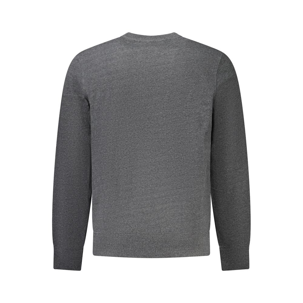 Accademia Militare Grigio Recycled Cotton Male Sweatshirt | Regal Royce