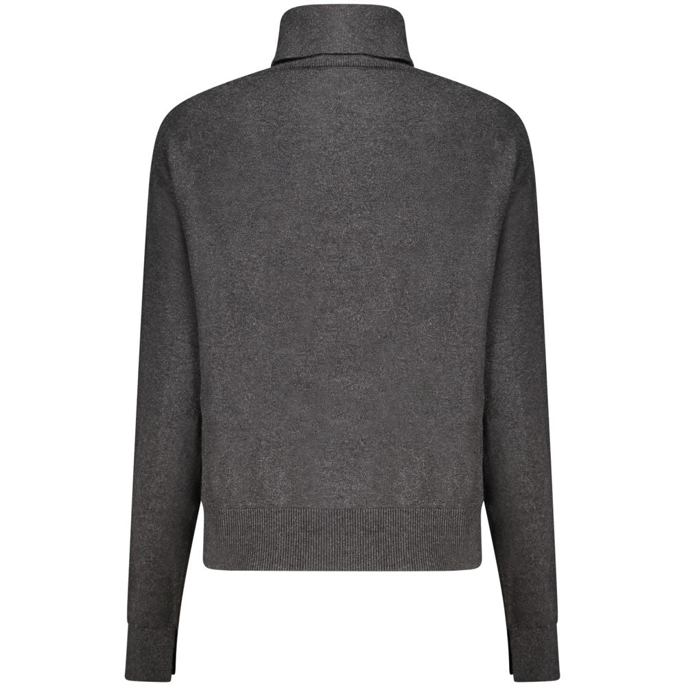 Pepe Jeans Black Cotton Women Sweater | Regal Royce