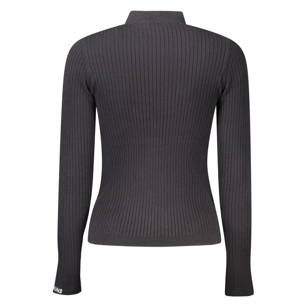 Pepe Jeans Black Cotton Women Sweater | Regal Royce