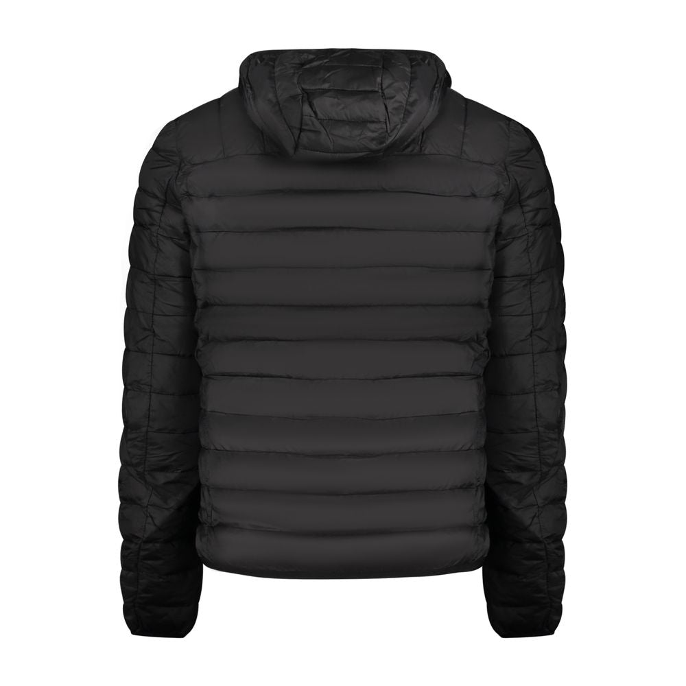 Cavalli Class Black Polyester Men's Jacket | Regal Royce