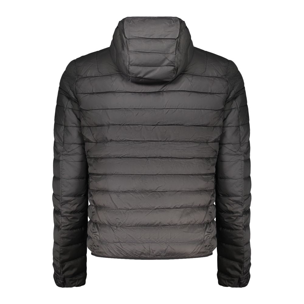 Cavalli Class Black Polyester Jackets & Coat