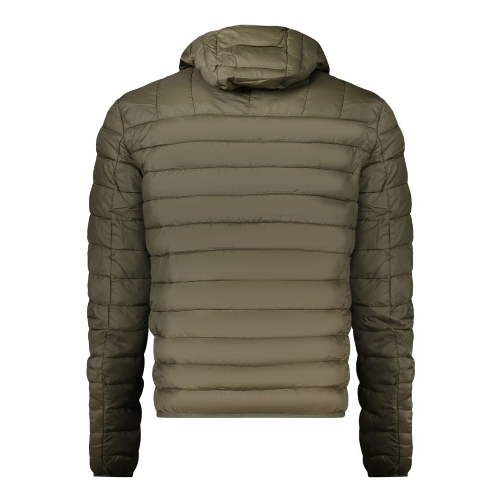 Cavalli Class Green  Polyester Light Jacket | Regal Royce