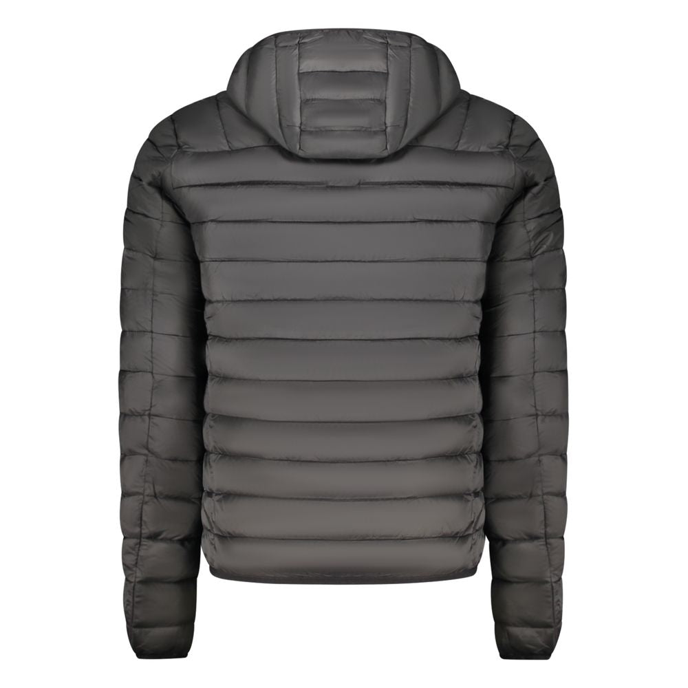 Cavalli Class Black Polyester Light Jacket | Regal Royce