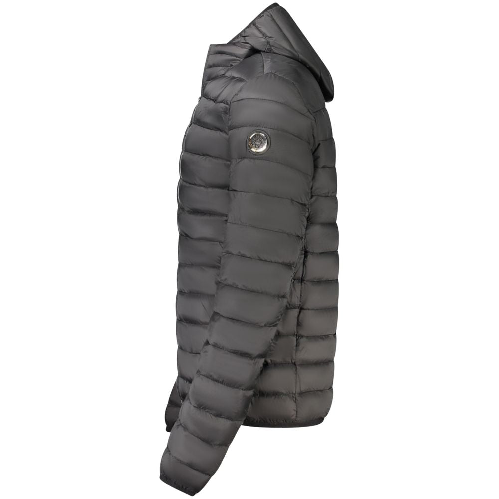 Cavalli Class Black Polyester Men's Light Jacket | Regal Royce