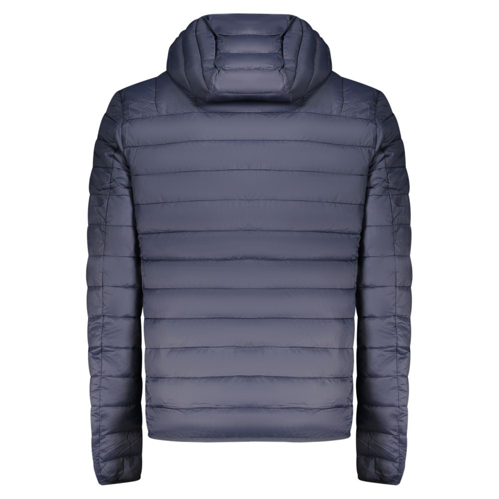 Cavalli Class Blu Polyester Men Jacket | Regal Royce