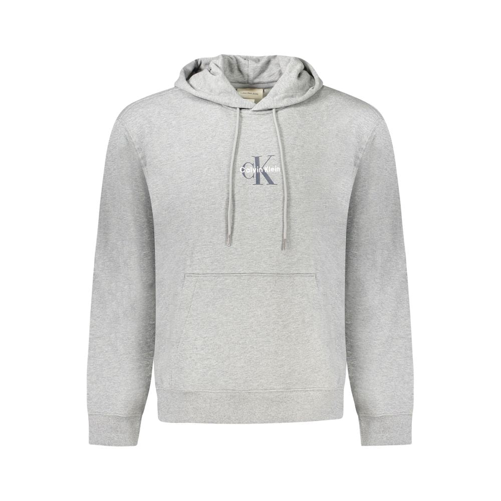 Calvin Klein "Grigio Cotton Men's Sweatshirt with Hood" | Regal Royce