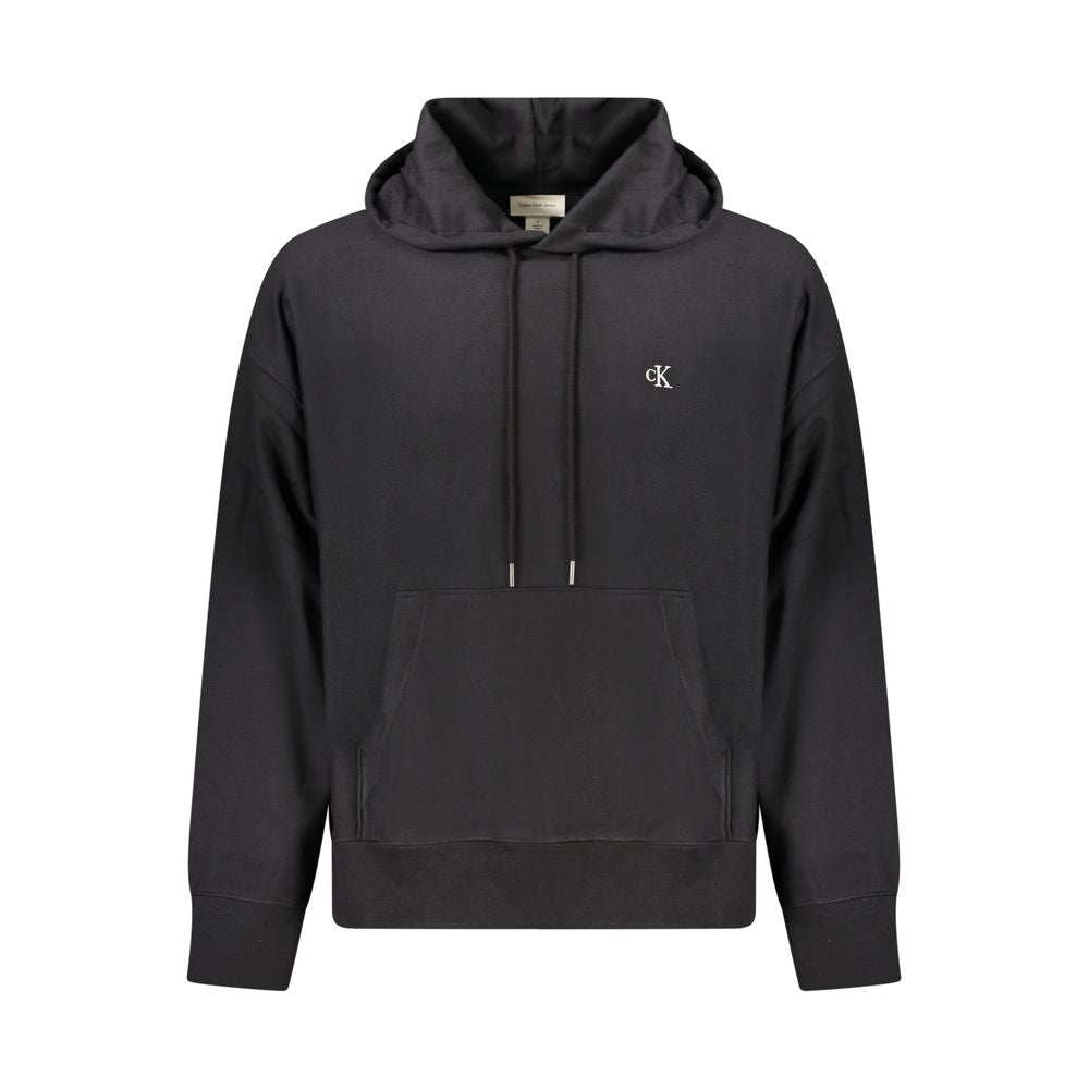Calvin Klein Black Cotton Men Sweatshirt | Regal Royce