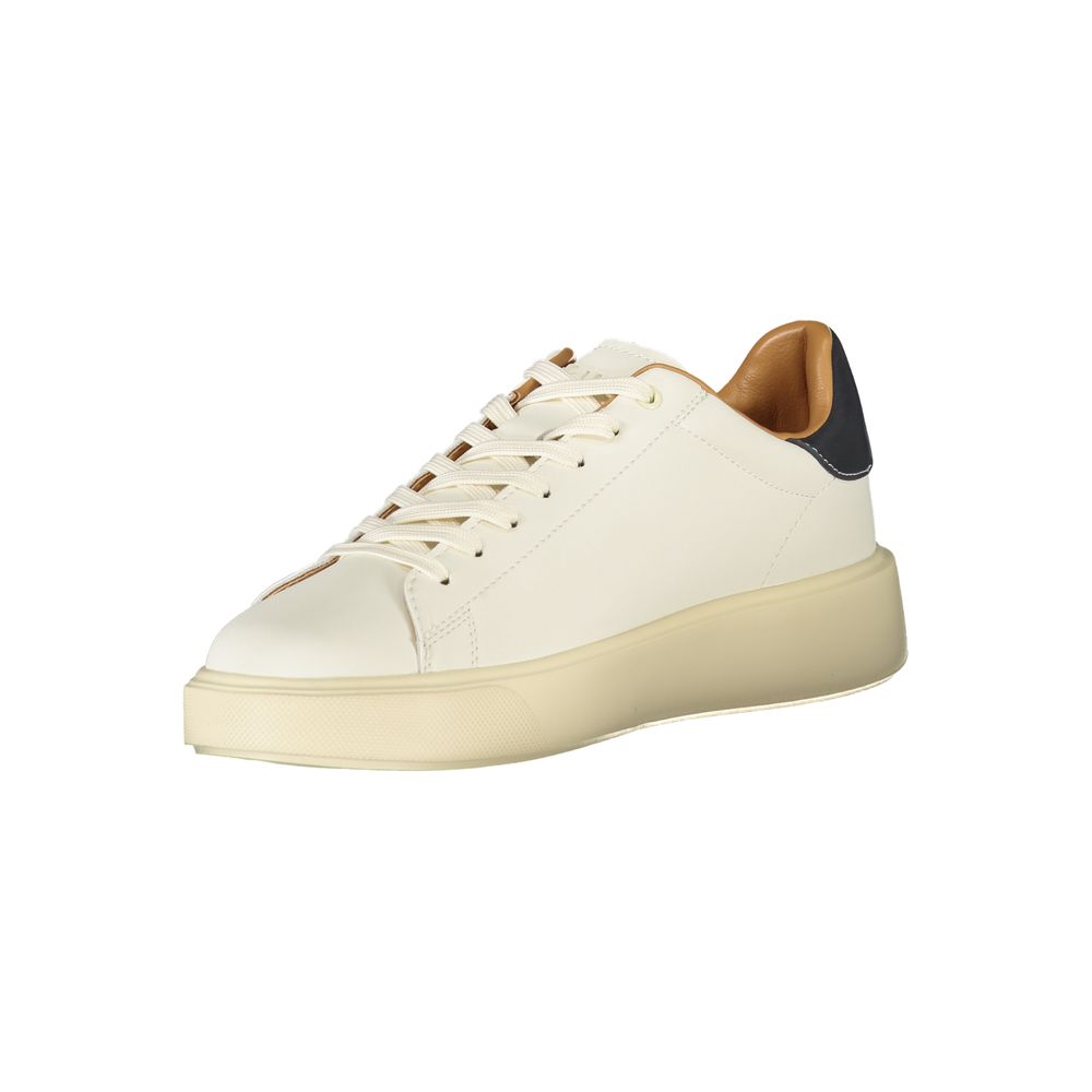 Blauer White Polyester Men Sneaker | Regal Royce