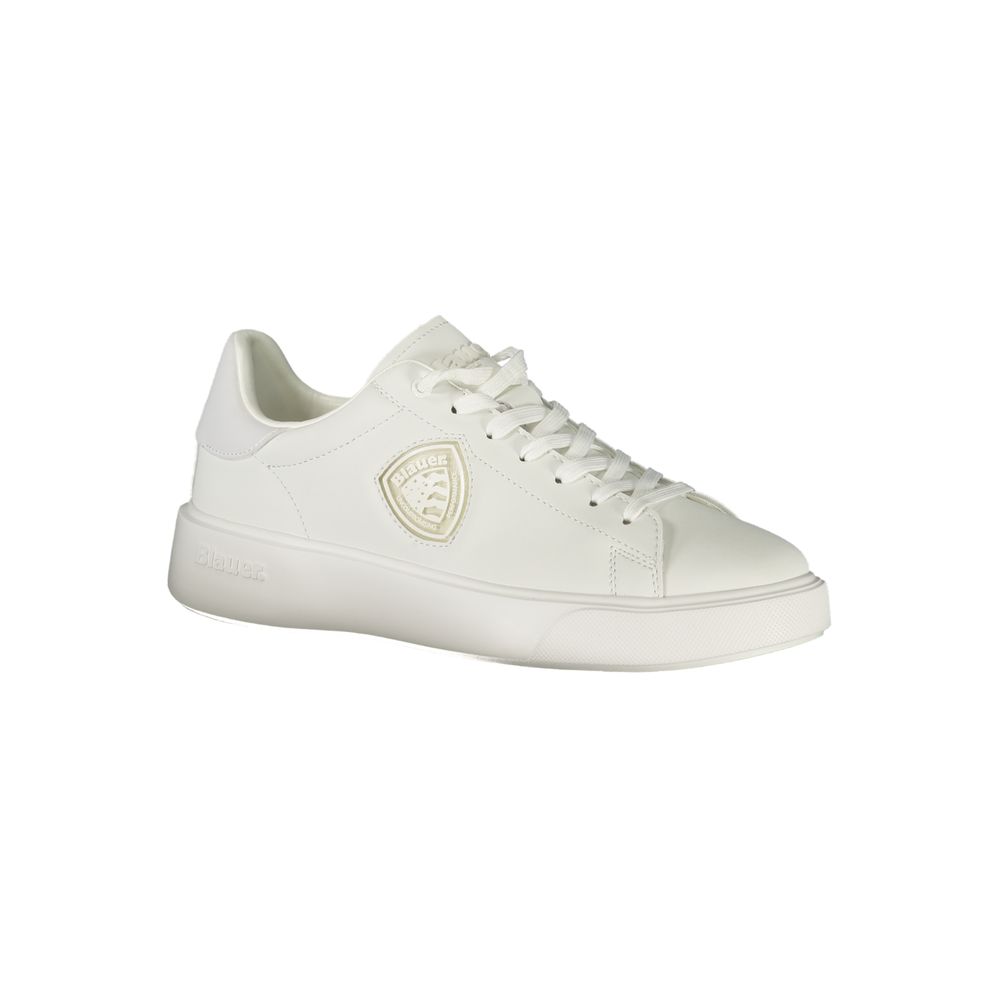 Blauer Bianco Poliestere Mens Sneaker | Regal Royce