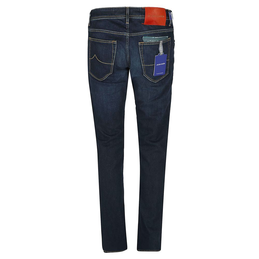Jacob Cohen Blue Cotton Jeans Denim