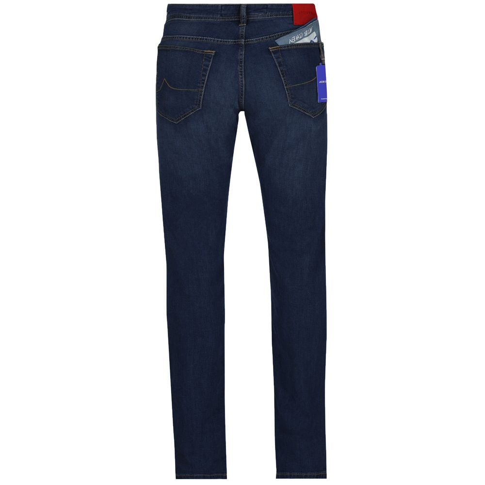 Jacob Cohen Blue Cotton Jeans Denim
