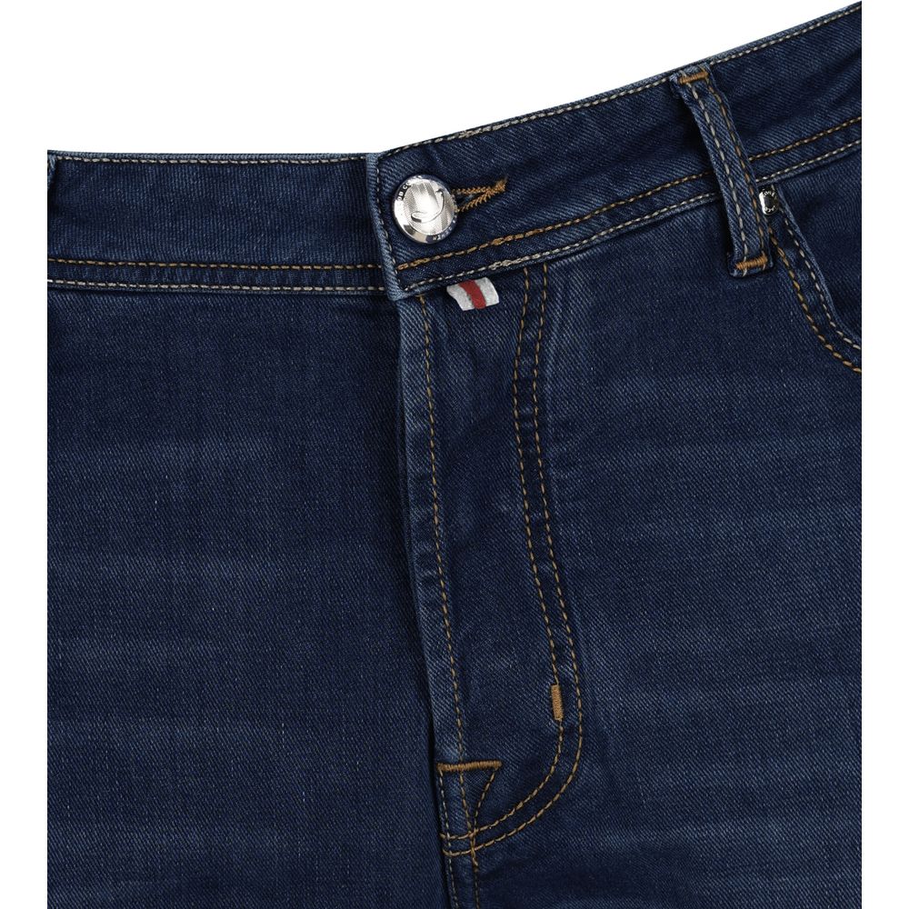 Jacob Cohen Blue Cotton Jeans Denim