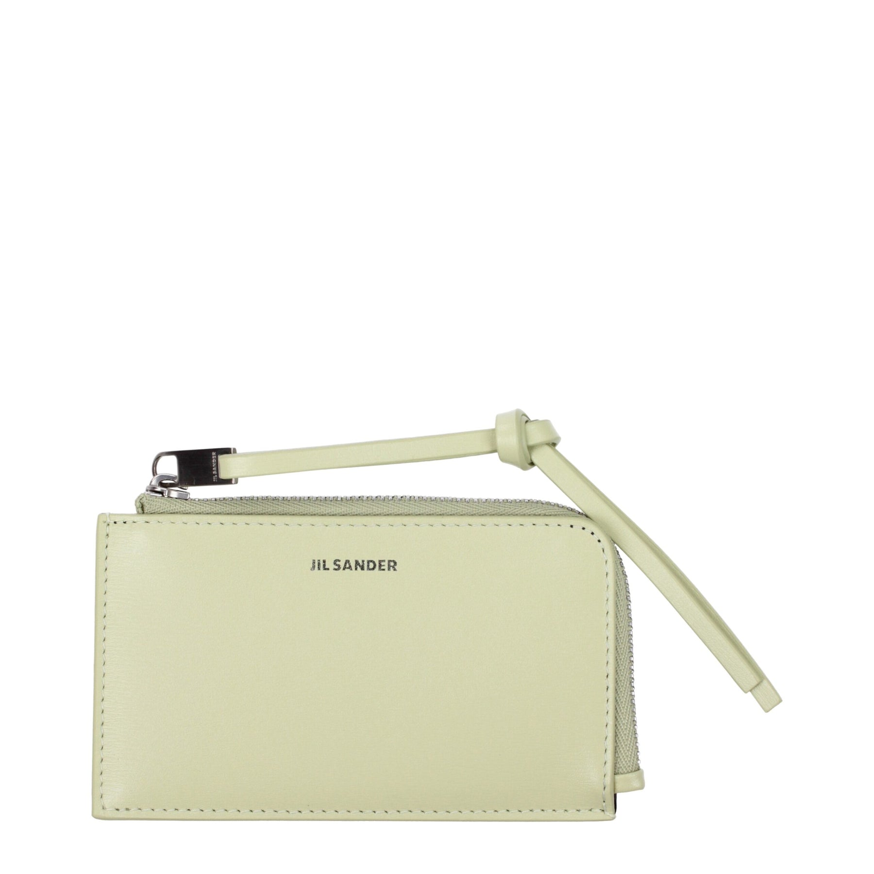 Jil Sander Green Leather Wallet | Regal Royce